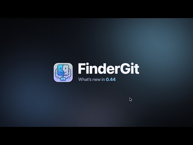 Findergit demo video thumbnail