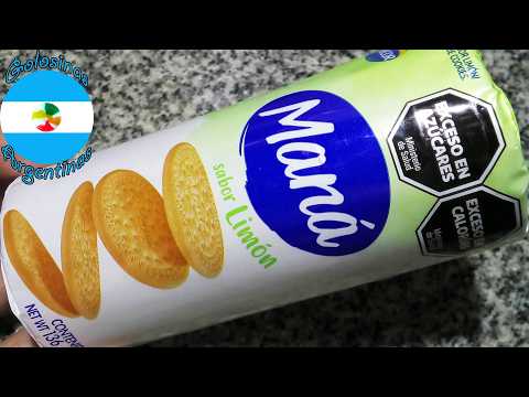 Maná sabor Limón Galletitas Dulces - Masitas - Galletas tipo María - Arcor - Bagley