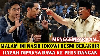 Download lagu Gempar.! Tepat Malam Ini Nasib Jokowi Resmi Berakhir, Ijazah Dipaksa Bawa Ke Persidangan Karena Ini mp3