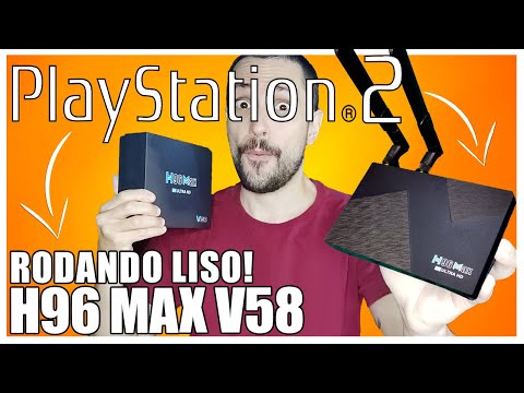 PS2 na TV Box H96 Max V58 RK3588 8gb: rodando games no Aethersx2 - God of War, RE4, GTA San Andreas