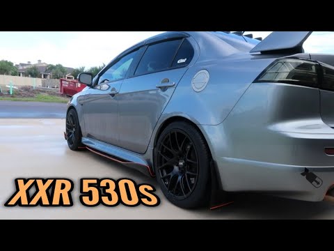 Lancer/ Ralliart/ Evo gets new Wheels! (XXR 530s)