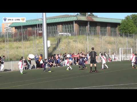 Sporting Hortaleza Prebenjamin A Campeon de Liga. Sporting A 3 - 1 Fund. Rayo Vall. B 16-5-2014