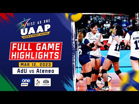 Adamson vs. Ateneo round 1 highlights | UAAP Season 85 Women’s Volleyball - March 12, 2023