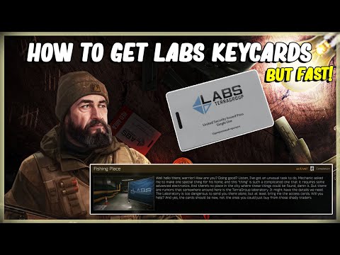 WHERE TO FIND TERRAGROUP LABS KEYCARDS IN RAID - ESCAPE FROM TARKOV JAEGER TASK FISHING PLACE 12.11