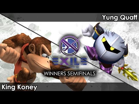 Project M: King Koney (Donkey Kong) V Yung Quaff (Meta Knight) - Exile 121 SSBPM