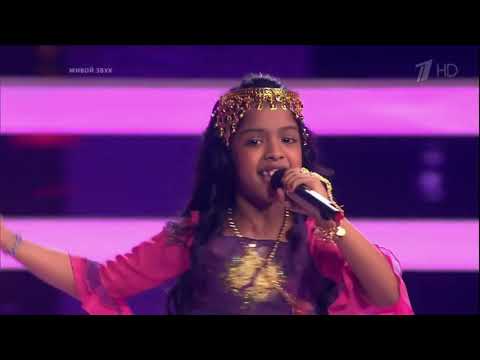 Inna Yalla  Lavalina Sandeep Nair, Veronica Inkiko, Eden Golan  The Voice Kids Russia Battles