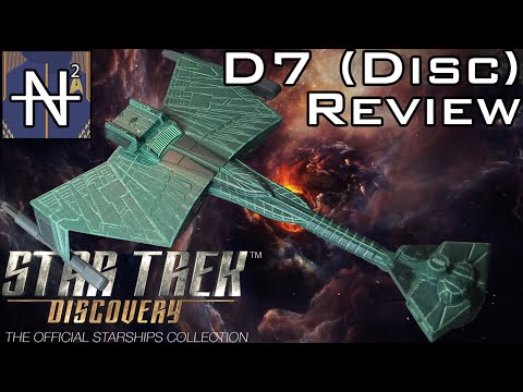 Eaglemoss Klingon D7 Battle Cruiser Review - Star Trek: Discovery Starship Collection Issue #26