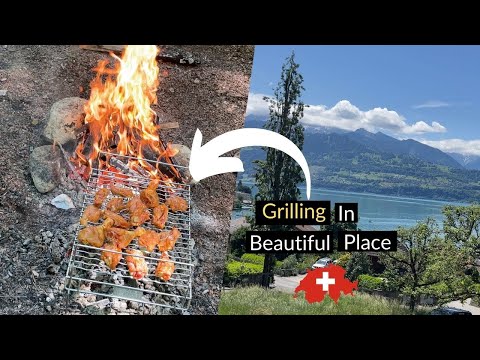 Grilling in a Beautiful and Peaceful Place | Gwatt | Switzerland