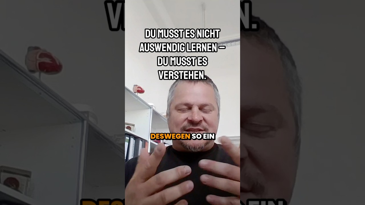 „Kurzlehrbücher sind scheiße!“ 📖 Der Unterschied zwischen Bestehen und Verstehen!