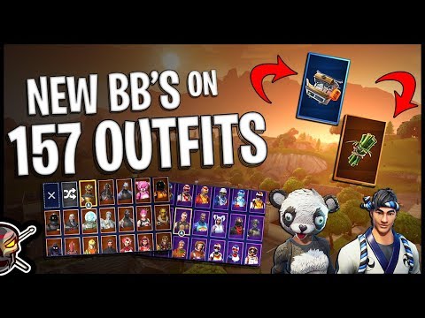 Bamboo and Chef's Choice Back Blings on 157 Outfits | Panda Team Leader - Sushi Master