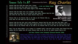 Heaven Help Us All (Ray Charles) - Ray Charles &amp; Gladys Knight