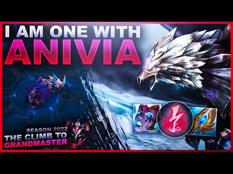 I AM ONE WITH ANIVIA! - Climb to Grandmaster | League of Legends