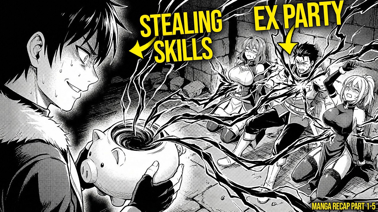 Betrayed By His Party, His SS-Rank Skill Drains His Ex-Party's Power With Interest | Manga Recaps