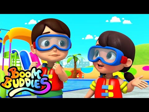 Swimming Song + More Nursery Rhymes & Kids Songs | Cartoon Videos by Boom Buddies