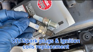 2004 Hyundai accent spark plugs & ignition coils replacement
