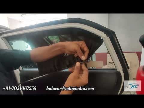 Drapez Car Window Curtains Installation in Hyundai Creta