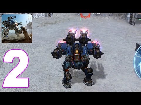 War Robots - Gameplay Walkthrough Part 2- TOP 1 Spectre Shocktrain (IOS, Android)