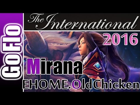 The International 2016 Execration vs EHOME EHOME.old chicken MIRANA Game 2