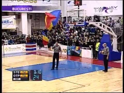 Steaua vs CS Otopeni 1st quarter 76-78