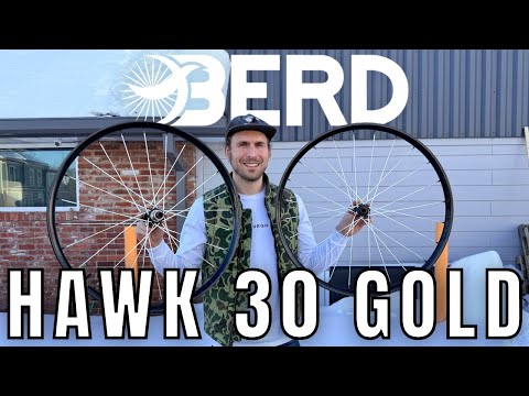 Berd Hawk 30 Gold - 1,022 Gram XC Wheelset