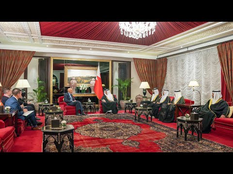 HRH the CP and PM meets with the US Ambassador to the Republic of Türkiye & Special Envoy for Syria