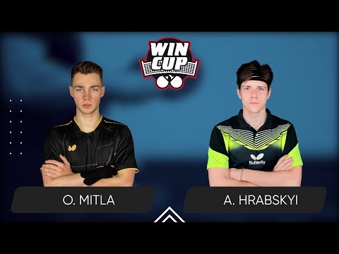 22:30 Oleksii Mitla - Andrii Hrabskyi West 5 WIN CUP 13.04.2024 | TABLE TENNIS WINCUP