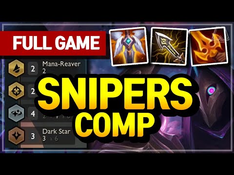 Jhin & Ashe! (Snipers Comp) - Teamfight Tactics Full Game | TFT Galaxies