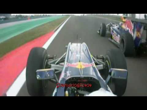 Vettel Webber crash 2010!!!