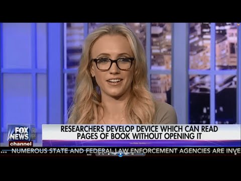 09-17-16 Kat Timpf on Gutfeld - X-Ray Vision Book Reader