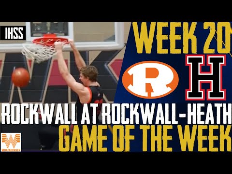 Rockwall vs Rockwall Heath Epic Showdown | Whataburger Game of the Week Highlights