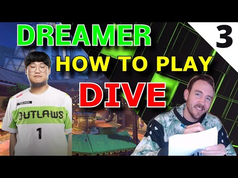 DREAMER | HOW TO PLAY DIVE - Overwatch June Joust (Outlaws vs Mayhem) Map 3