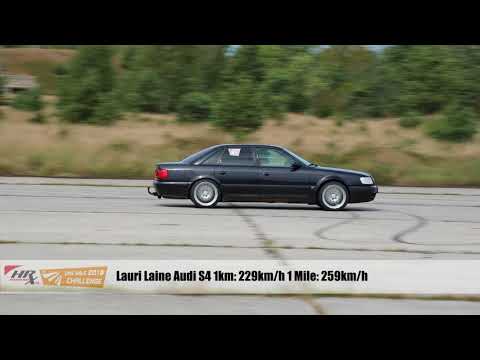 Lauri Laine Audi S4 1km: 229km/h 1 Mile: 259km/h