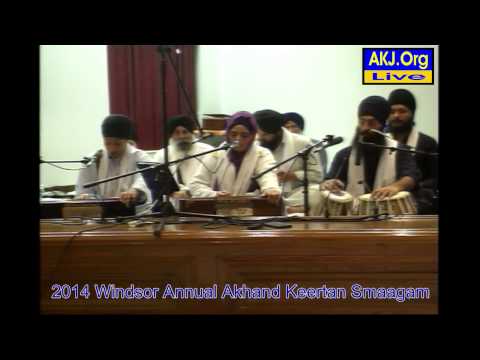 013 Windsor Sep. 2014 Raensabaayee Keertan - B. Harinder Kaur Jee