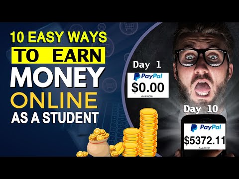 10 Easy Ways to Make Money as a Student | How to Earn Money as a Student...