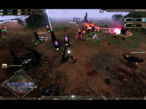 WH40K: DoW - Dark Crusade [online] | (EvC) Servant vs. sCa|killer on Battle Marshes