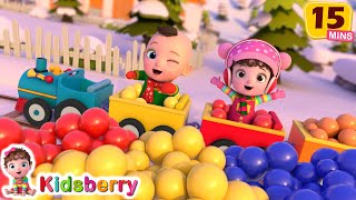 Choo Choo Train Song + Old Macdonald Had A Farm | Kidsberry Nursery Rhymes & Baby Songs