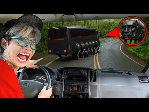 NGERI‼️ KITA NGIKUTIN BUS RANG RING RENG‼️NYASAR KE HUTAN ANGKER!!!