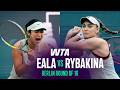 Alexandra Eala Vs Elena Rybakina 2026 Berlin Round Of 16 WTA Match Highlights
