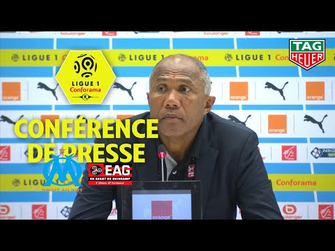 Conférence de presse Olympique de Marseille - EA Guingamp (4-0) / 2018-19