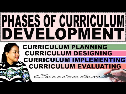 Phases of Curriculum Development | Mary Joie Padron