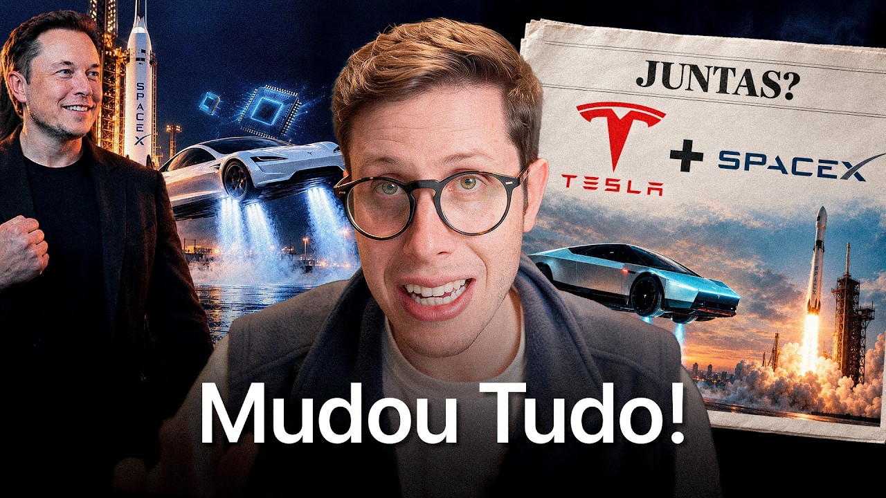 SpaceX dá o PRIMEIRO lucro com IA, e Musk quer juntar com a Tesla