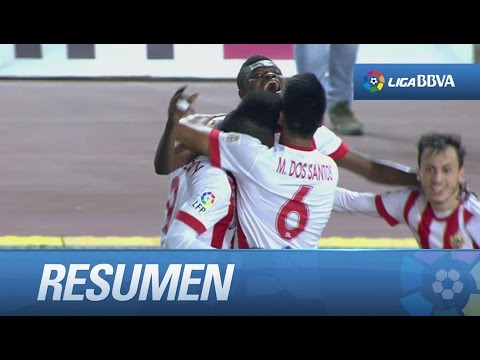 Resumen de UD Almería (3-0) Granada CF