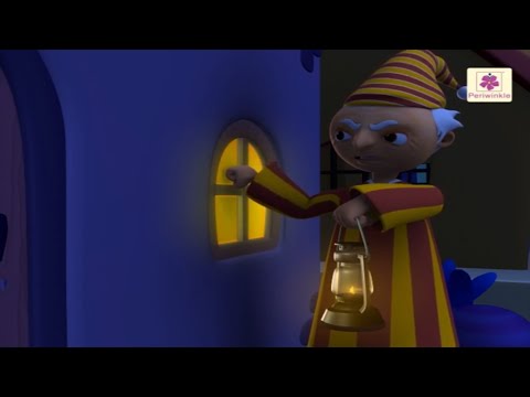 Wee Willie Winkie | 3D English Nursery Rhyme for Children | Periwinkle | Rhyme #39