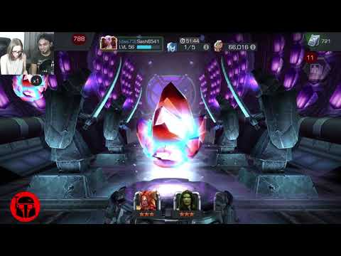 Thor Ragnarok Crystal opening - 10 tries at Thor Ragnarok? - 5x valorous 5x Jarnbjorn crystals- MCOC