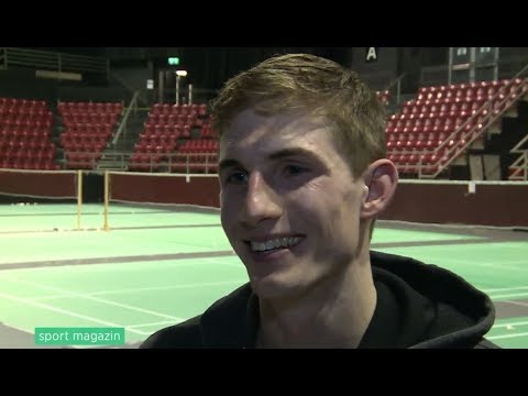Joel König im Telebasel, Swiss Open 2018 (26.02.18, Sportmagazin)