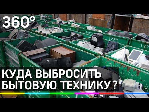 «Зеленый контейнер» — в помощь жителям Подмосковья. Как правильно утилизировать бытовую технику?