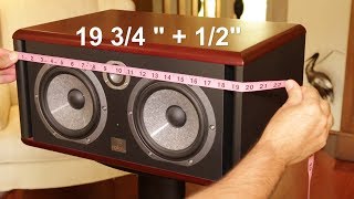 Video thumbnail for Making A Studio Monitor / Speaker Dust Cover (Focal Twin6 Be) by In The Mix