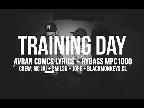 AVRAN CDMCS + RYBASS TRAINING DAY MPC 1000 BLACK MONKEYS.