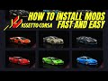 Assetto Corsa How To Install Mods (Fast And Easy)