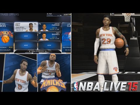 NBA Live 15 Rising Star #12 - The Off-Season! Adrian TRADED!? Knicks GM Signs "BIG TIME" PF to NYK!!